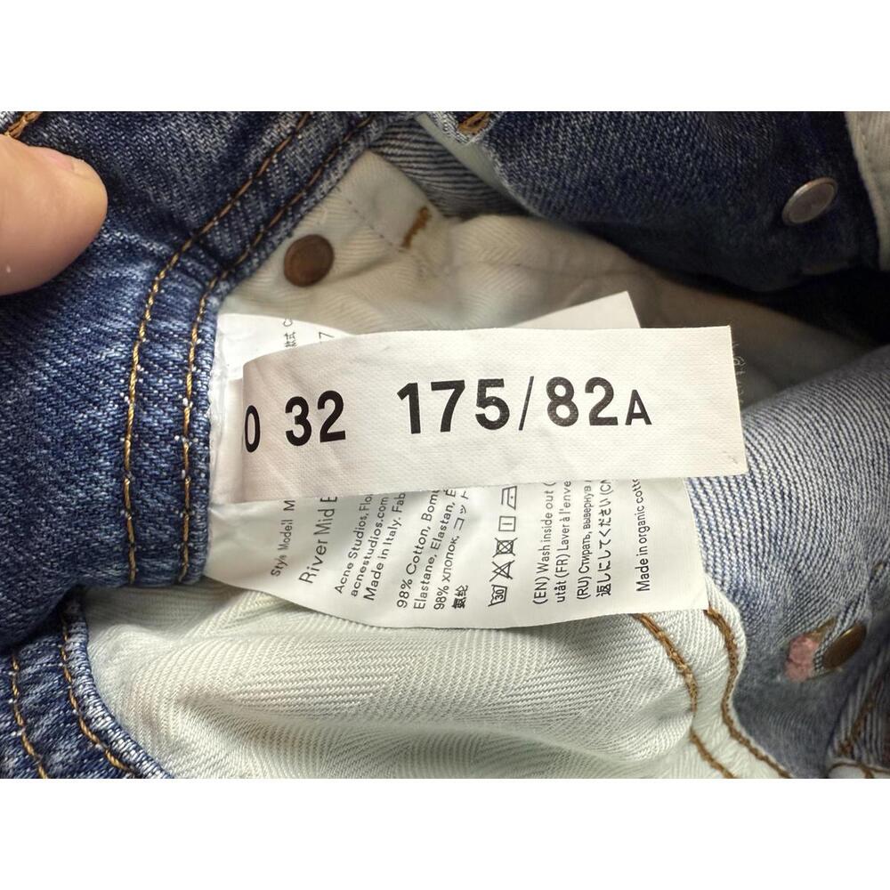 Acne Studios Men's River Slim Tapered Jean - Size - 30x32 - Picture 6 of 7